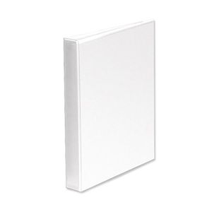 A4 Pres Ring Binder Wht Pk10