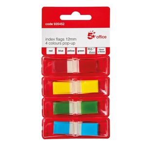 Index Flags 12X45Mm 35 Flags/Col Pk5