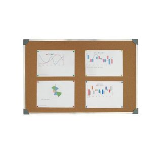 Cork Board Alm Frame 900X600Mm