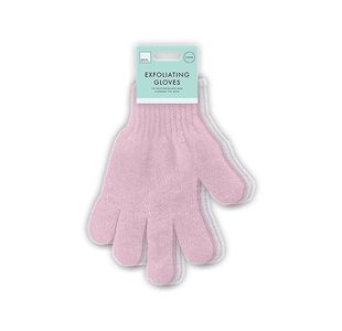 Exfoliating Gloves 2 Pairs Ast Pk24