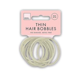 Natural Thin Hair Bobble X20 Ast P48