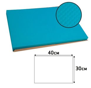 Exacompta Cogir Placemat Turq Pk500