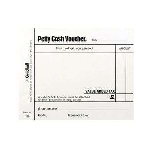 Guildhall Petty Cash Pad Pk5