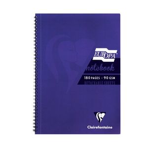 Europa A5 Notebook Purple Pk5
