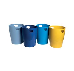 Exacompta Bee Blue Ecobin Pack 8