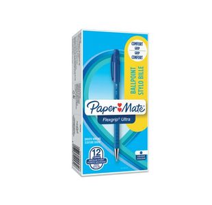 Papermate Flexgrip Ult Med Blue Pk12