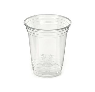 Cup 12Oz 10G Rpet Cups Clr Pk1000