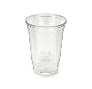 Cup 20Oz 13G Rpet Cups Clr Pk1000