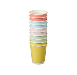 Confetti Hot Cup 8Oz Ast Pk500