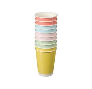 Confetti Hot Cup 12Oz Ast Pk500