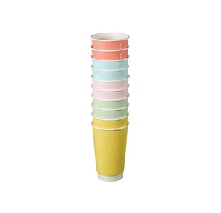 Confetti Hot Cup 16Oz Ast Pk500
