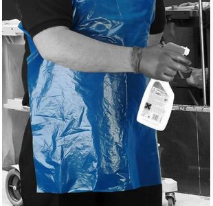 Hpc Disb Aprons/Roll Blue Pk1000