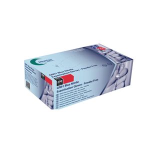 Handsafe Nitrile Pf Gloves Med Pk200