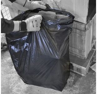 Refuse Sacks Med Duty 90L Blk Pk200