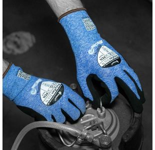Polyflex Eco N Glove Blu/Blk 8 Pk10