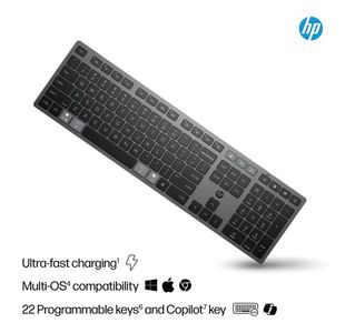 Hp 720 Rechargeable Wls Keyboard