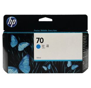 Hp 70 Designjet Ink Cart 130Ml Cyan