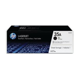 Hp 35A Lsrjt Toner Twnpk Blk Cb435Ad