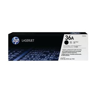 Hp 36A Laserjt Toner Cart Blk Cb436A