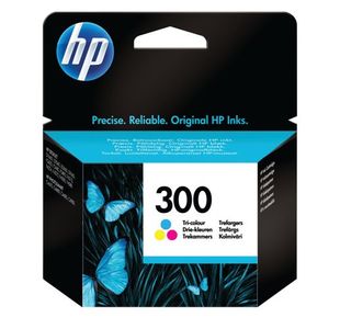 Hp 300 Ink Cart Tri-Colr Cmy Cc643Ee