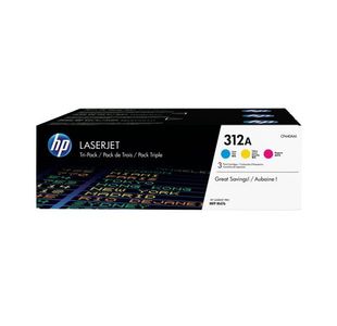 Hp 312A Laserjet Toner Tricolour Pk3