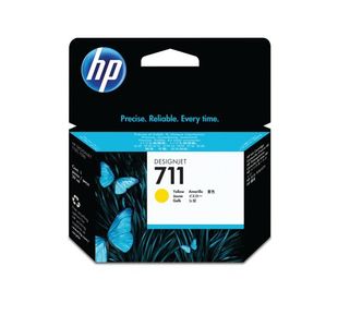 Hp 711 Designjet Ink Yellow Cz132A