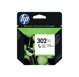 Hp 302Xl Ink Cart Tri-Colour Cmy