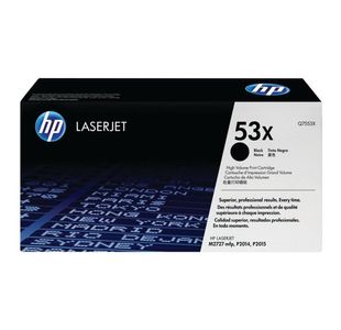 Hp 53X Laserjet Toner Hy Blk Q7553X