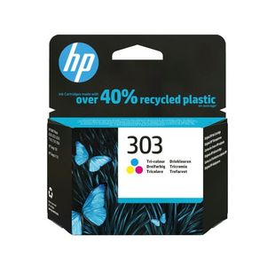 Hp 303 Ink Cartridges Tri Colour Cmy