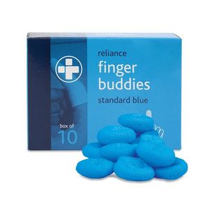 Finger Buddies Standard Blue Pk10