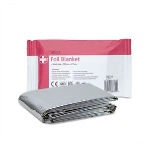 Foil Blanket 130Cm X 210Cm Pk10