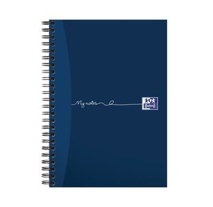 Oxford Ruled Wb Card Ntbk A5 Blu Pk5