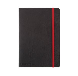 Black N Red Soft Cover Notebook A5