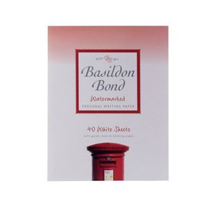 Basildon Med Writing Pad Wht Pk10