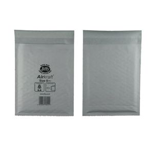 Airkraft 0 Bubble Bag Wht Pk100