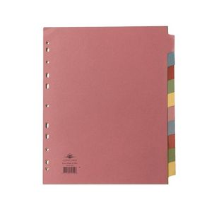 Concord Divider 10-Part A4 Assorted