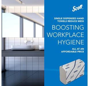 Multi-Fold Hand Towels X175 Wht Pk25
