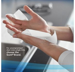 Slimroll Paper Hand Towel Wht Pk6