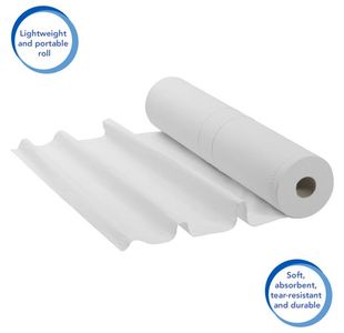 Extra Couch Cover Roll X200 Wht Pk6