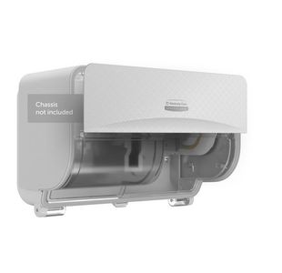 Icon Fplate 2 Roll Wc Paper Disp Wht