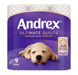 Ultimate Quilts Toilet Roll Pk9