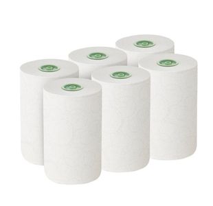 Slimroll Hand Towels E-Roll Wht Pk6