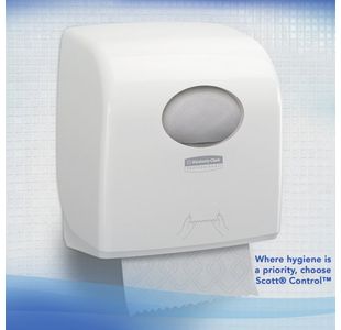 Slimroll Hand Towel Roll White Pk6