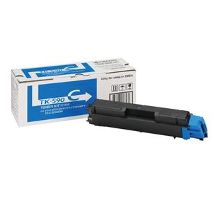Kyocera Cyan Tk-590C Toner Cartrdge