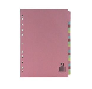 Q-Connect A4 20Prt Sbjct Dividr Pk20