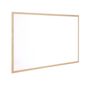 Q-Connect Whiteboard Wooden Frame