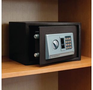 Q-Connect Electronic Safe 10L Blk