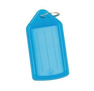 Q-Connect Sliding Key Fob Blue Pk40