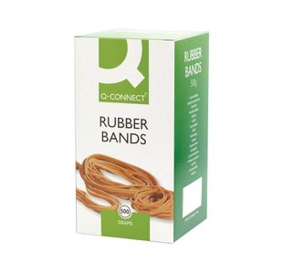 Q-Connect Rubber Bands 500G No 34