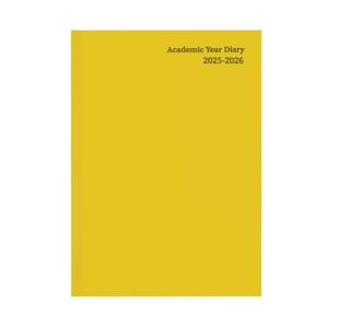 Academic Diary Wtv A5 Ylw 2025-2026